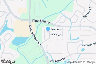 Map image of the property - 3739 Crossing Creek Blvd