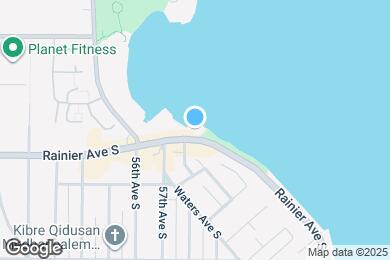 Map image of the property - 9520 Rainier Ave S