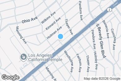 Map image of the property - Eastborne Avenue Apartments