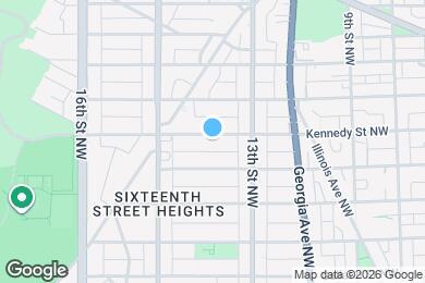 Map image of the property - 1334 Kennedy St NW