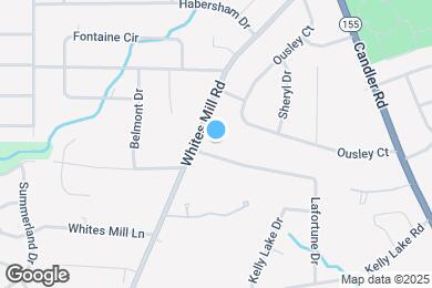 Map image of the property - 2596 Yale Terrace