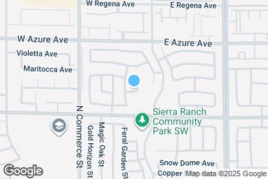 Map image of the property - 6035 N Hidden Summit St
