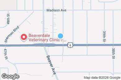 Map image of the property - 3814 42nd St