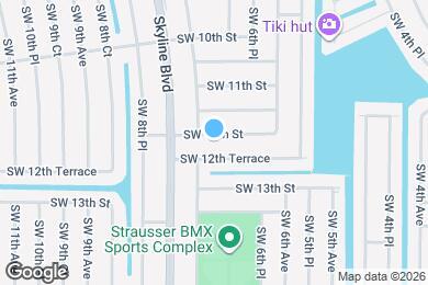 Map image of the property - 714 SW 12th St