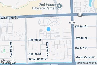 Map image of the property - 8936 W Flagler St