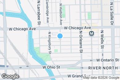 Map image of the property - 708 N Hudson Ave