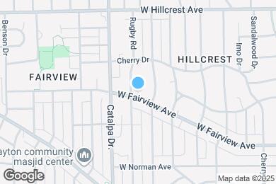 Map image of the property - 727 W Fairview Ave