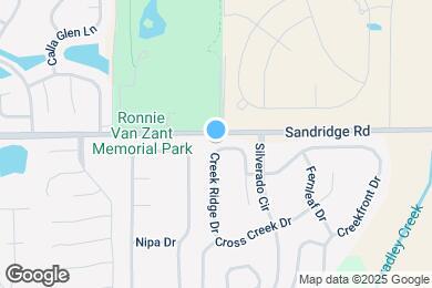 Map image of the property - 2684 Creek Ridge Dr
