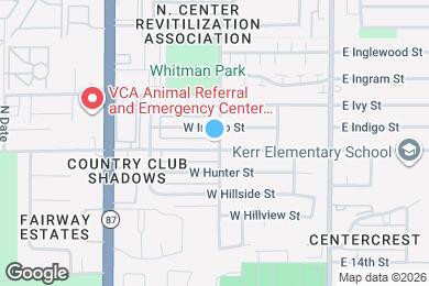 Map image of the property - 208 W McLellan Rd