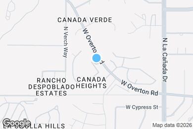 Map image of the property - 1644 W Duskfire Pl