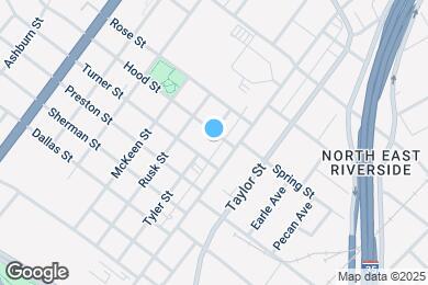 Map image of the property - 126 Hood St