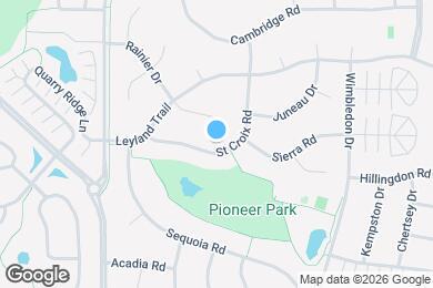 Map image of the property - 8906 St Croix Rd