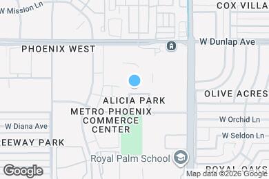 Map image of the property - 2026 W Townley Ave