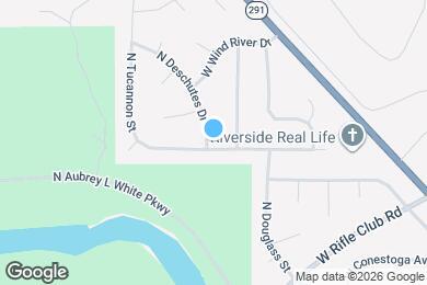 Map image of the property - 7104 N Deschutes Dr