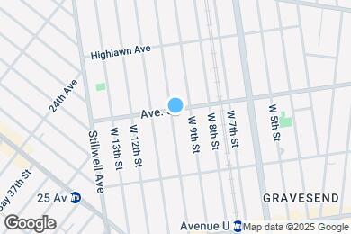 Map image of the property - WEST 10 STREET