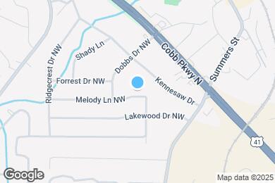 Map image of the property - 2340 Melody Ln NW