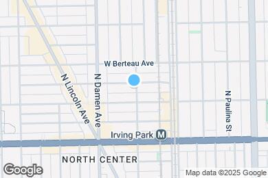 Map image of the property - 4120 N Wolcott Ave