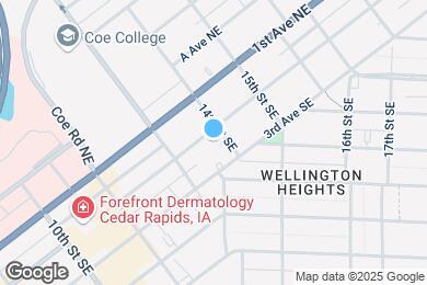 Map image of the property - 1339 2nd Ave SE