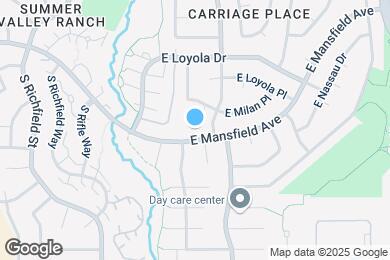 Map image of the property - 3884 S Truckee Ct