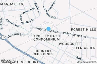 Map image of the property - 2302 Wrightsville Ave
