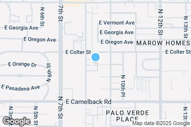 Map image of the property - 832 E Fern Dr N