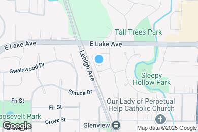 Map image of the property - 1334 Woodview Ln