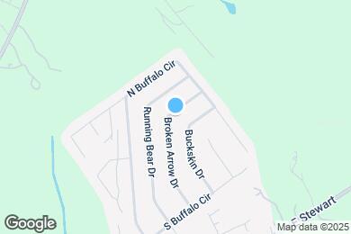 Map image of the property - 14128 Broken Arrow Dr