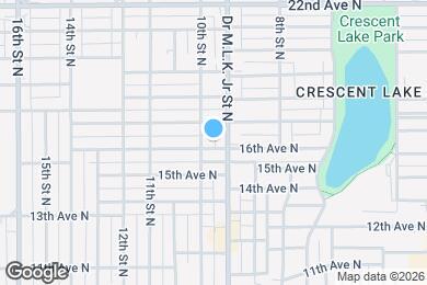 Map image of the property - 919 16th Ave N