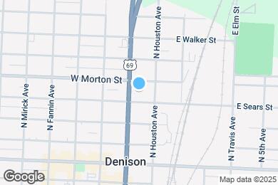 Map image of the property - 117 W Sears St