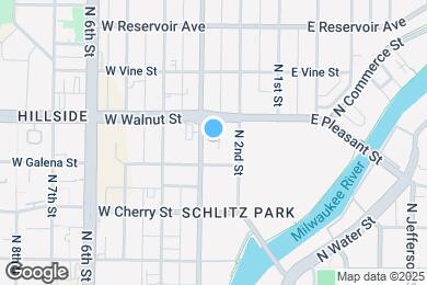 Map image of the property - 1616 dr Martin Luther king Dr