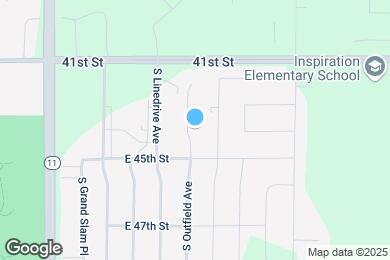 Map image of the property - 3616 S Outfield Cir