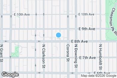 Map image of the property - 809 N Ogden St