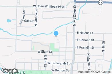 Map image of the property - 842 N Wright St