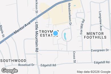 Map image of the property - 10 Meadowlawn Dr