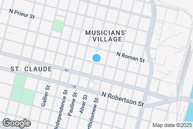 Map image of the property - 1639 Alvar St