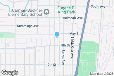 Map image of the property - 709 S McAlister Ave