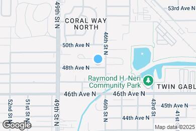 Map image of the property - 4655 48th Ave N