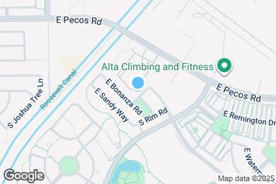Map image of the property - 3412 S Luiseno Blvd