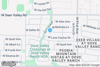 Map image of the property - 9243 W Salter Dr