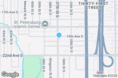 Map image of the property - 3680 19th Ave S