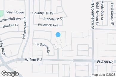 Map image of the property - 5737 N Copper Sun Ct