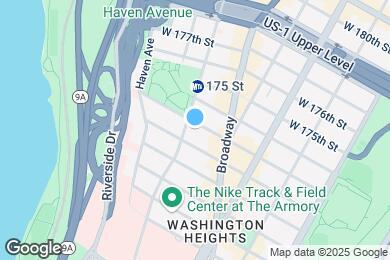 Map image of the property - 300 Fort Washington Ave