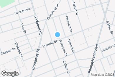 Map image of the property - 460 Franklin St