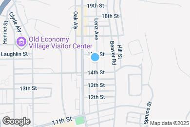 Map image of the property - 1421 Lenz Ave