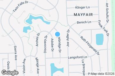 Map image of the property - 2811 Stonebridge Dr