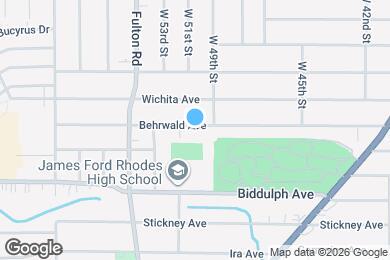 Map image of the property - 4919 Behrwald Ave