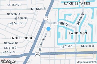 Map image of the property - 5431 NE 25th Ave