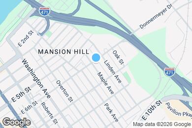 Map image of the property - 605 Maple Ave