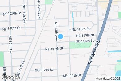 Map image of the property - 1315 NE 116th St