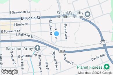 Map image of the property - 119 Park St